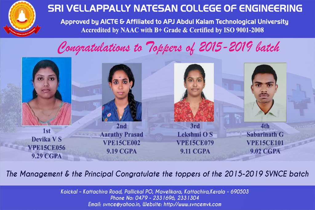 Mahaguru Institute of Technology Mavelikara Mahaguru College of Technology Achievements photo 1